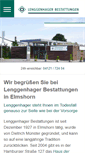 Mobile Screenshot of lenggenhager-bestattungen.de
